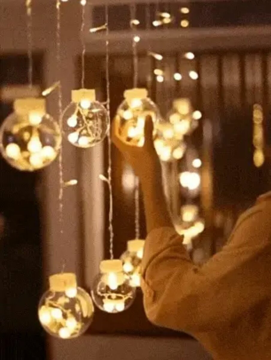 Guirlande Boules LED Décorative