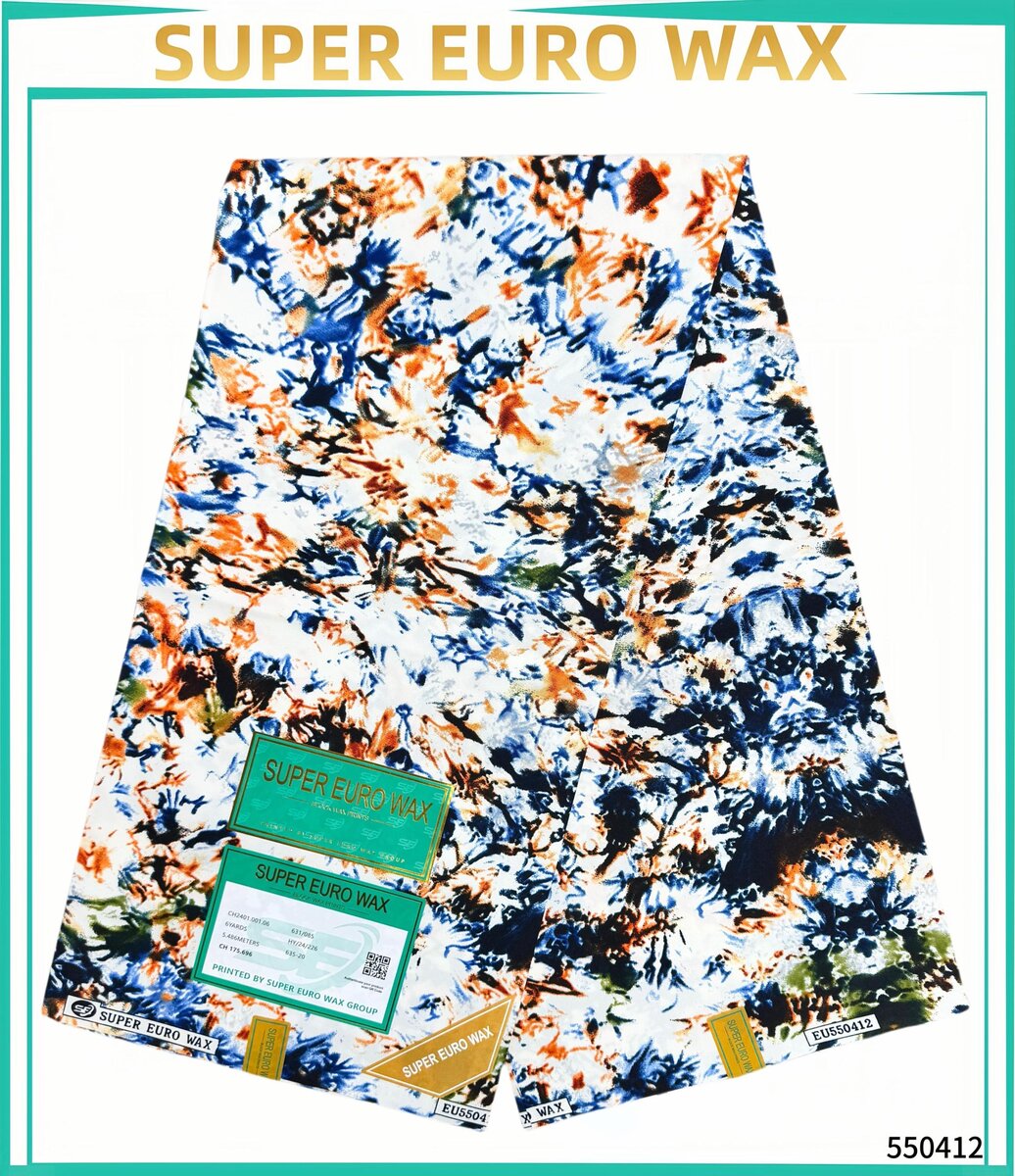 Tissu Cire Super Euro