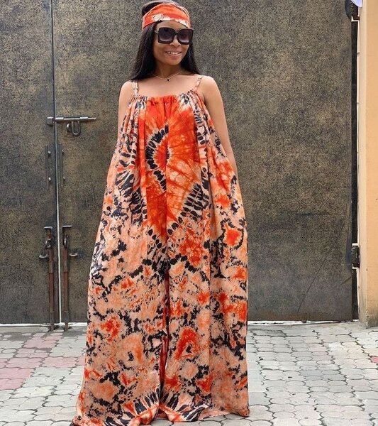 Robe Maxi Imprimée Africaine
