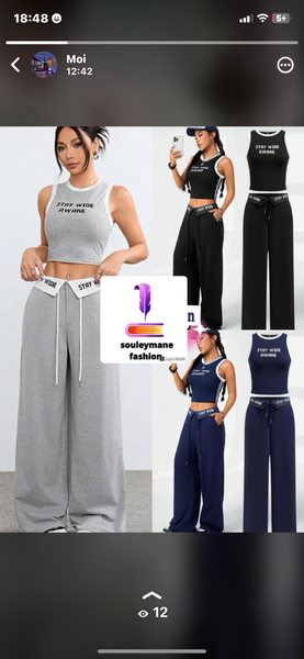 Ensemble de survêtement décontracté