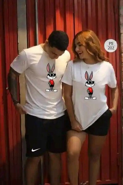 T-shirt couple Bugs Bunny