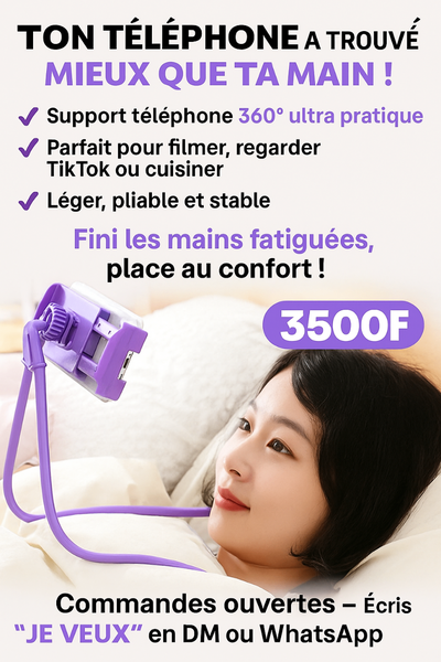 Support téléphone et tablette