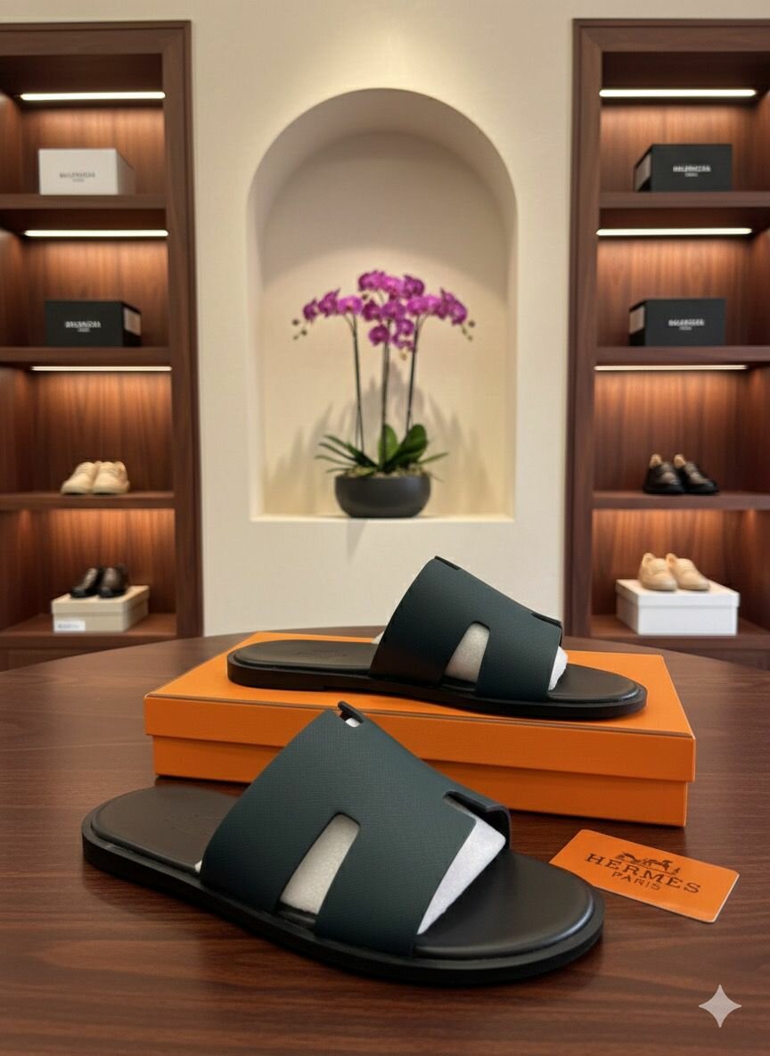 Sandales de luxe en cuir