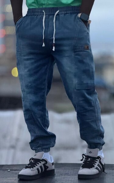 Pantalons baggy en jean tendance