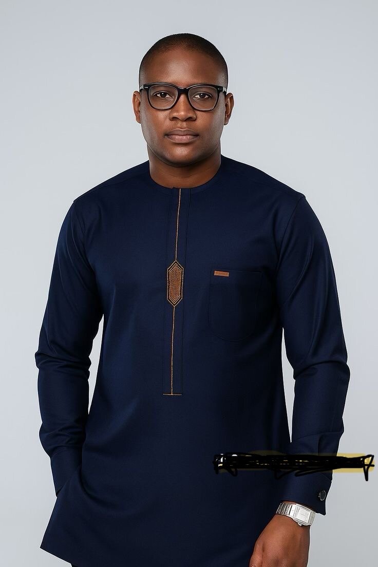 Chemise Sénégalaise Homme Élégante