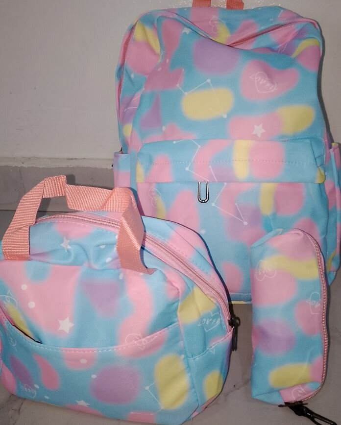 Sac d'école 3 pieces..