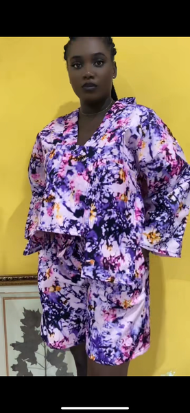 Tenue d'été vibrante femme