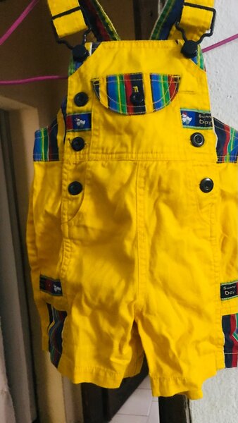 Salopette jaune enfant