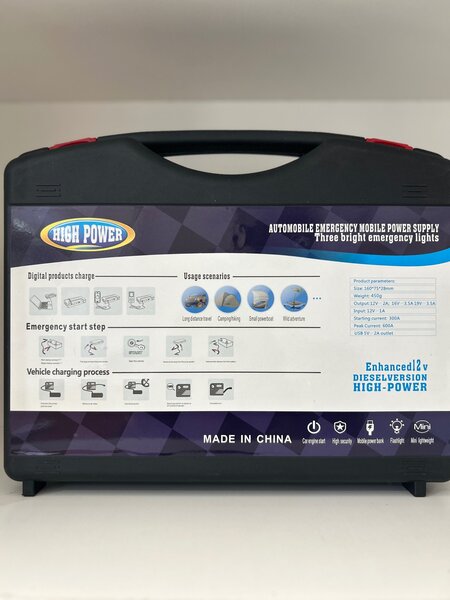 Automobile Emergency Mobile Power Supply