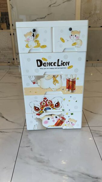 Commode Enfant Animaux Colorée