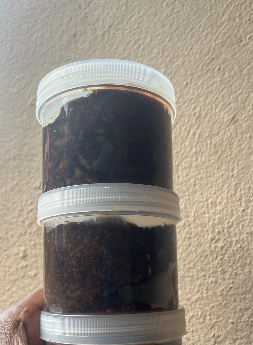 Savon noir à l'huile de coco