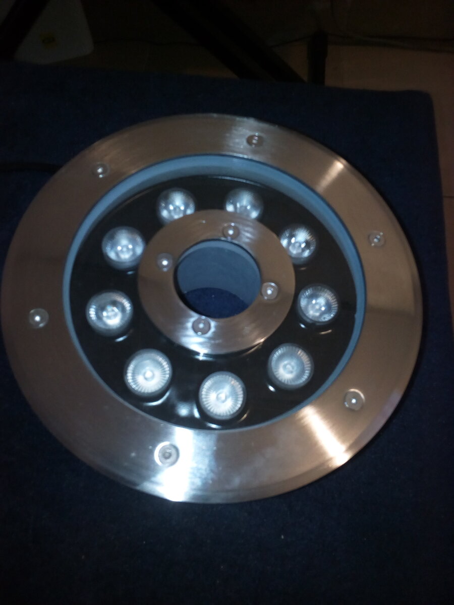 RGB LED Water fountain ring lights  with remote control