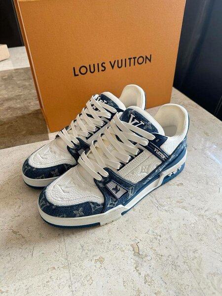 Sneakers Louis Vuitton Bleu