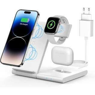 Station de charge sans fil 3-en-1