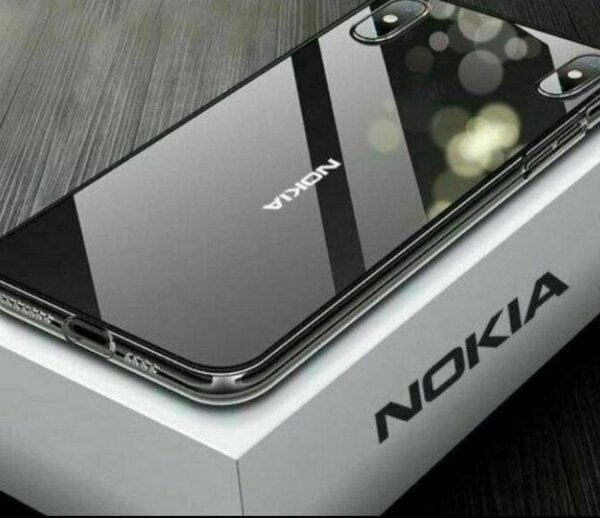 Téléphone Nokia noir élégant