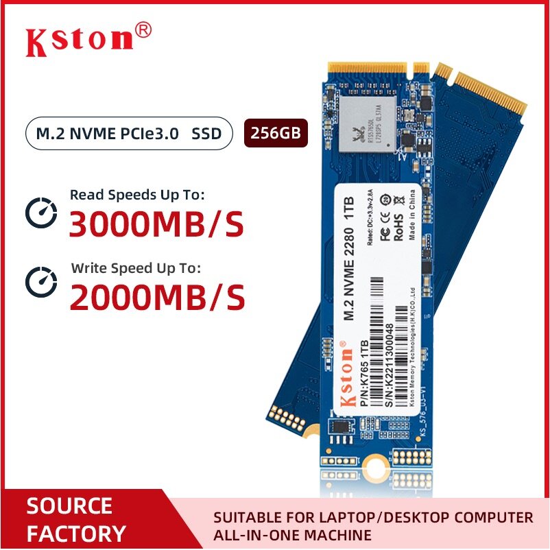 256GB M2 NVME SSD SINGLE CUT