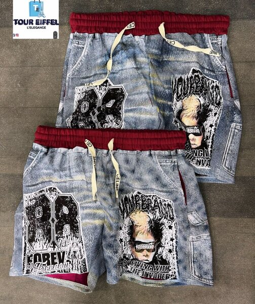 Shorts en jean décontractés