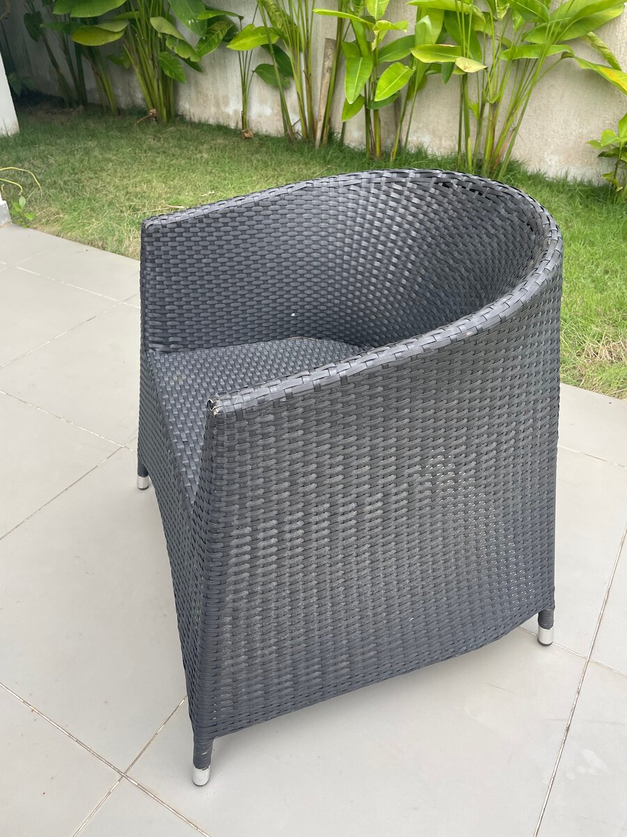 Chaises de jardin en rotin élégantes