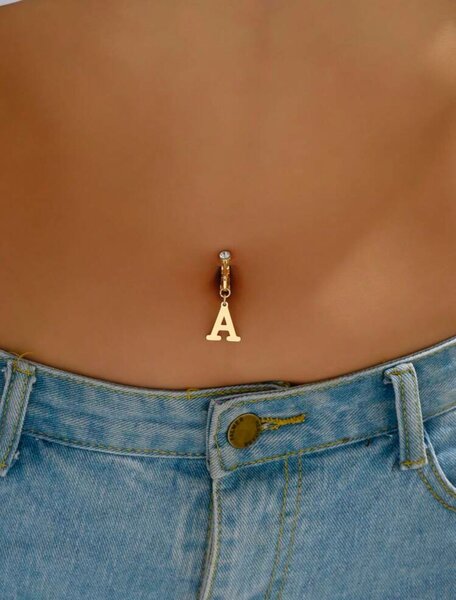 Piercing nombril pendentif élégant