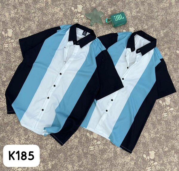 Beautiful and stylish summer shirt with short sleeves