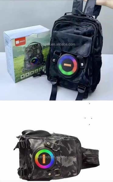 Sac à dos LED avec enceinte