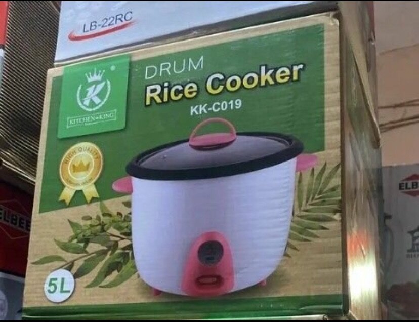 Drum rice cooker