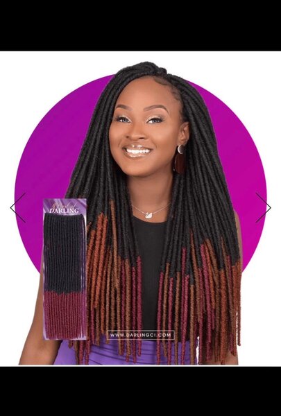 Extensions de cheveux synthétiques