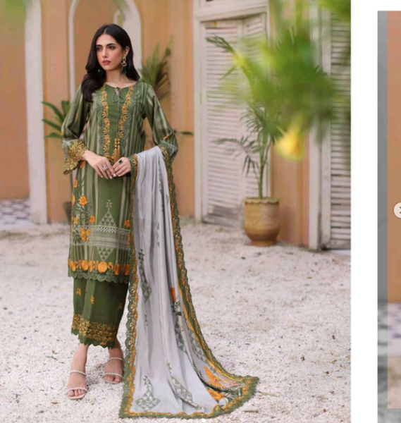 Charizma Sheen - Unstitched Embroidered Linen Shawl Collection | NOW LIVE