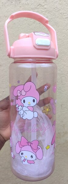 Gourde rose pour enfants