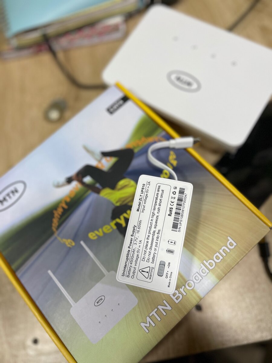 MTN 4G Universal Router with Type-C power bank