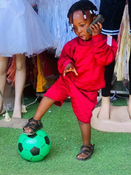 Suit jacket + shorts red