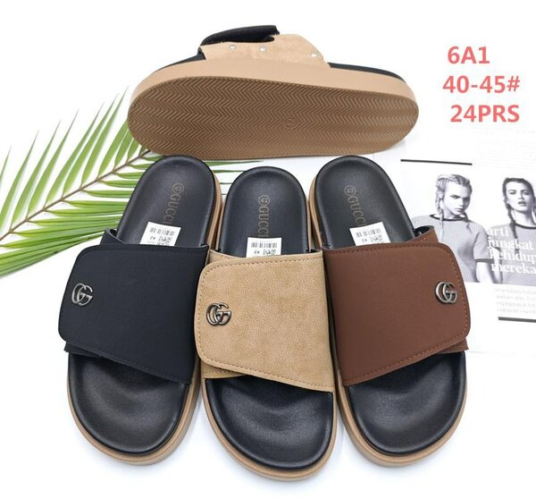 Mules en cuir pour hommes