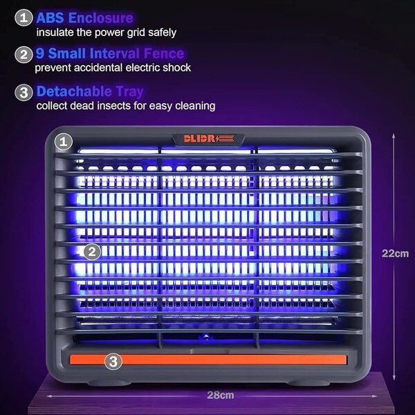 Lampe Anti Moustique, Derniers Modèles UV Exterieur Tue Pièg