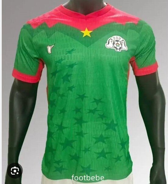 Maillot de Football Vert Rouge
