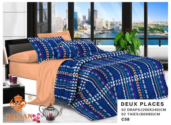 Parure de lit deux places