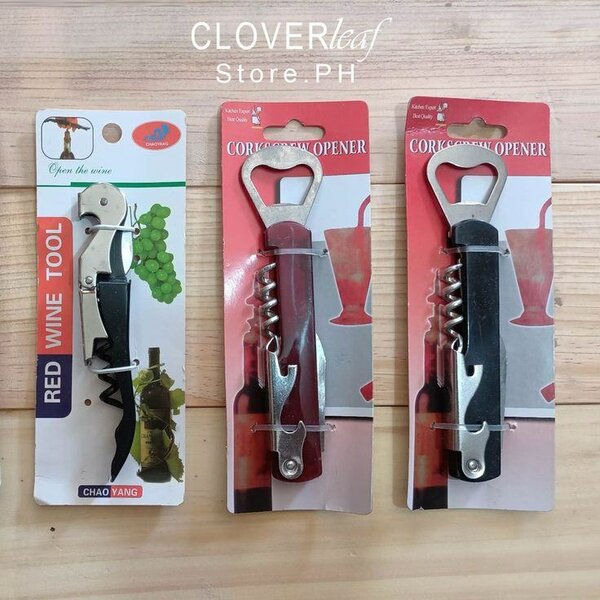 Tire-bouchon multifonction 3-en-1