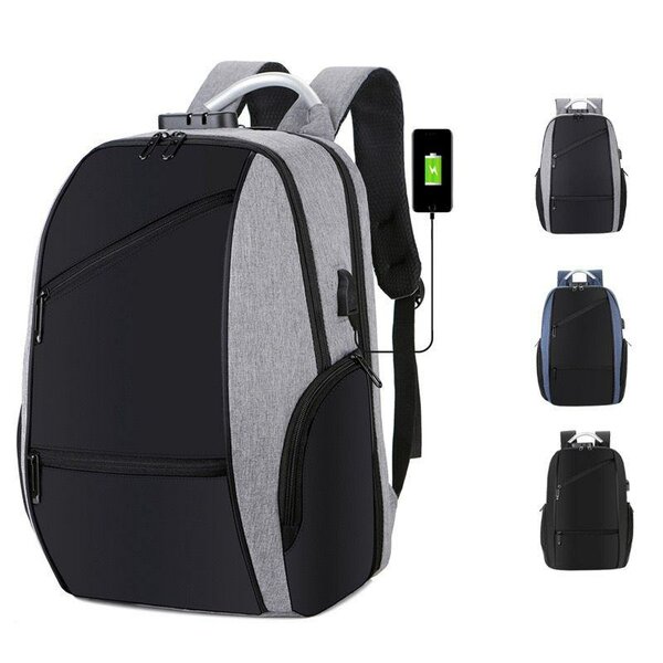 Quality anti-theft laptop school bag travel backpack