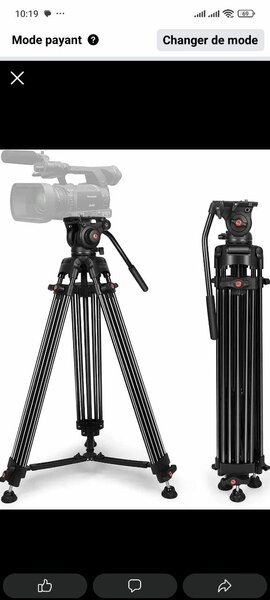 Trépied Professionnel Weifeng WF-717