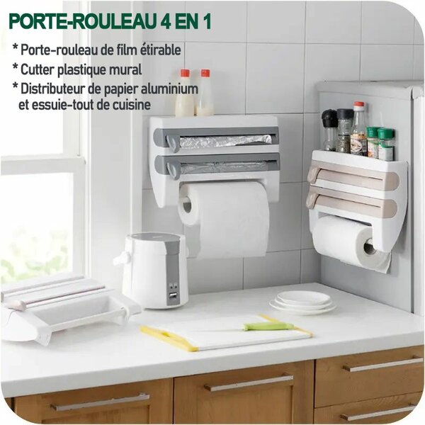 Distributeur mural 4 en 1