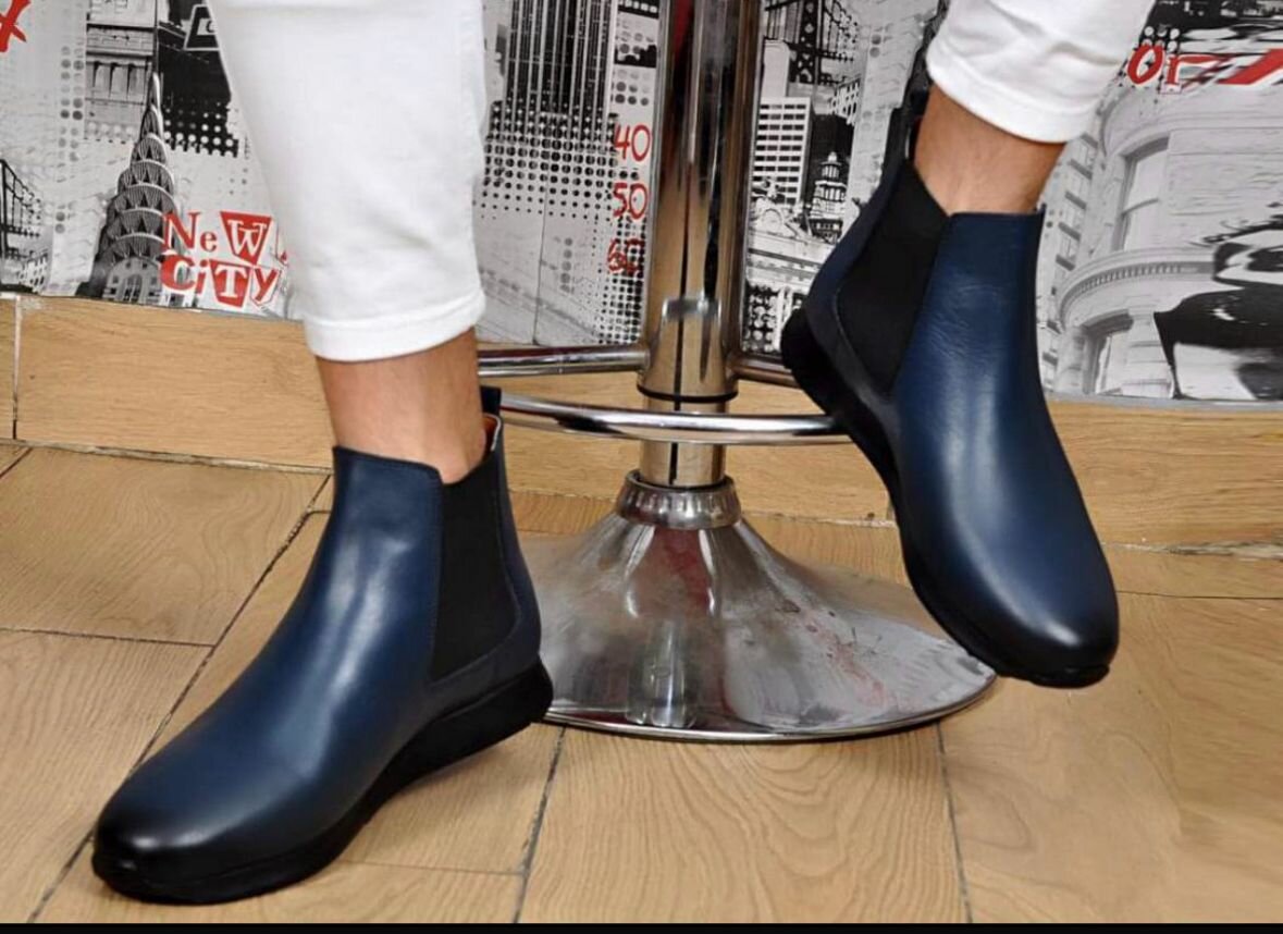 Bottines Chelsea en cuir élégantes