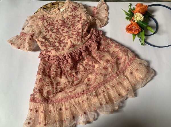 Robe Fille Élégante Été