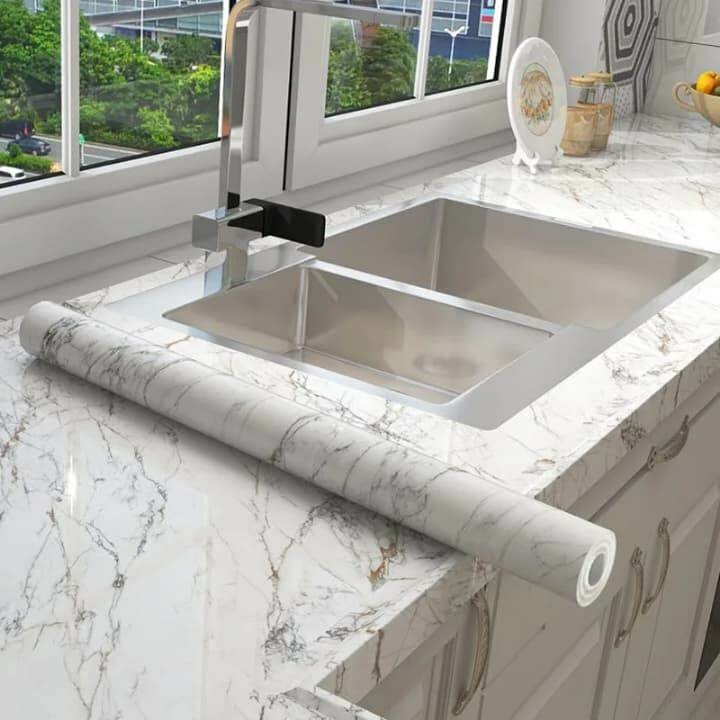 Film adhésif marbre décoratif