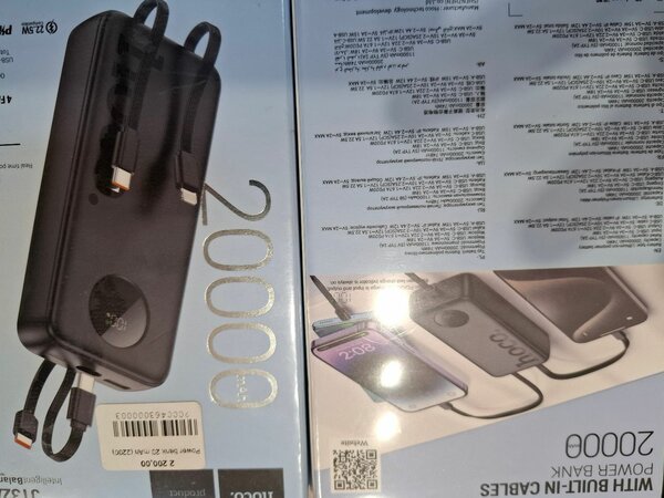 Hoco J132A Power bank 20 000 mAh