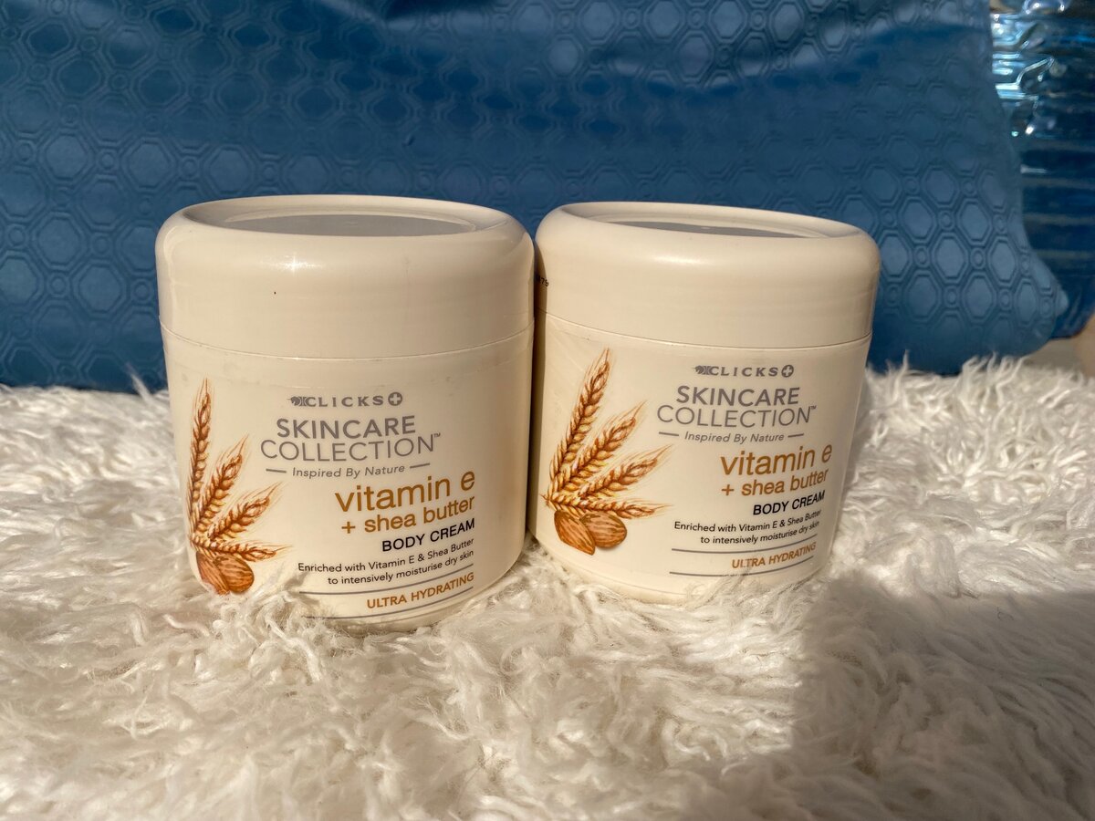 Body cream and body wash