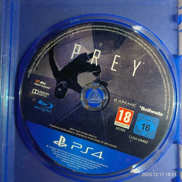 Cd PS4 "Prey"