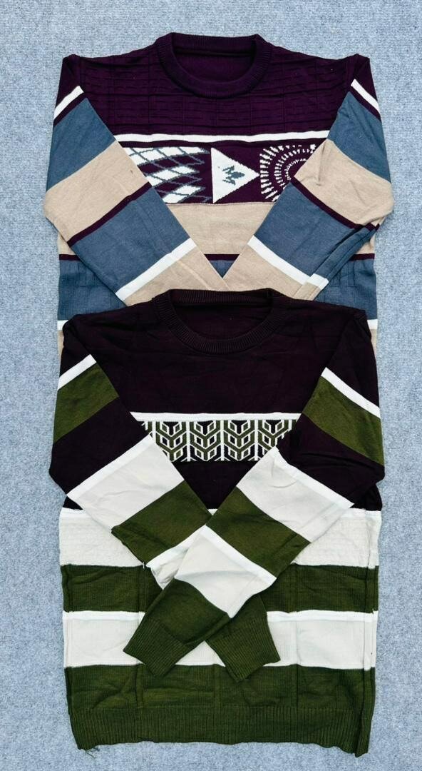 Pulls homme imprimés colorés