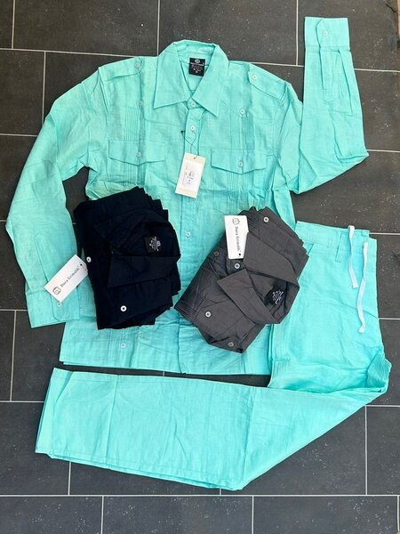 Costume homme en lin élégant