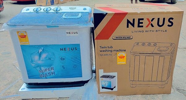 *Nexus* Twin tub semi automatic washing machine Size 7KG Pri