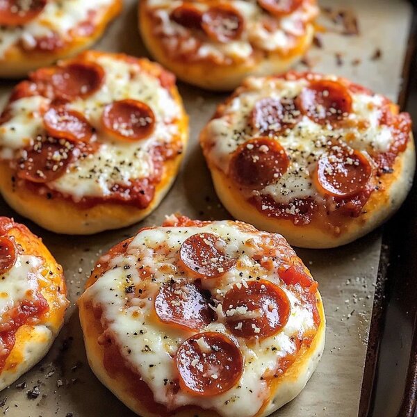 Minis pizzas
