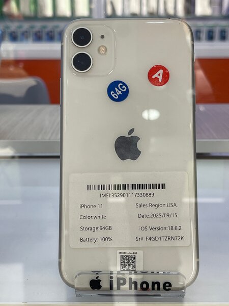 iPhone 11 Blanc 64Go